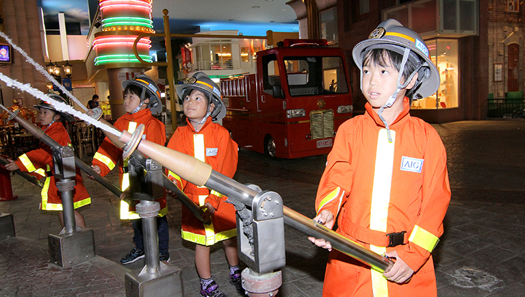 キッザニア東京 Kidzania Tokyo 協賛活動 Aigジャパン ホールディングス